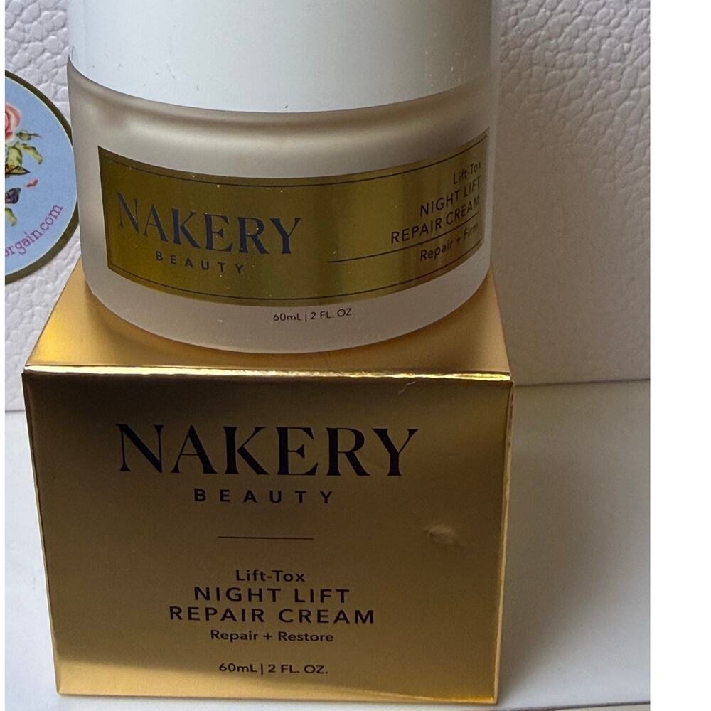 Nakery Beauty Lift-TOX Night Lift Repair Cream (Repair & Restore)60mL-NEW in Box